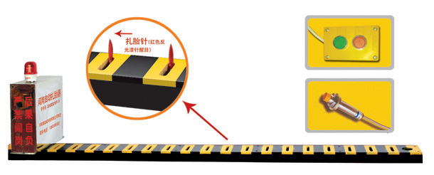 德化县V3嵌入式闯岗自动扎胎器/阻车器